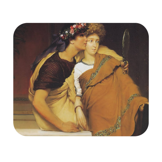 Renaissance Youth Mouse Pad highlighting a two lovers theme, ideal for desk and office decor.