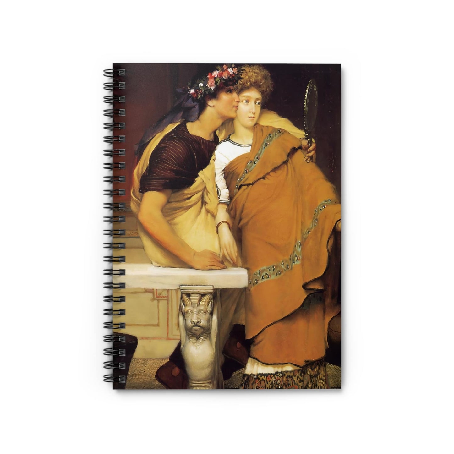 Renaissance Youth Notebook with Two Lovers cover, perfect for journaling and planning, featuring a Renaissance scene of two lovers.