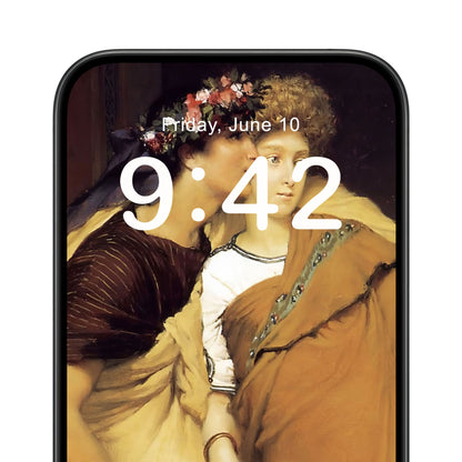 Renaissance Youth Phone Wallpaper Close Up