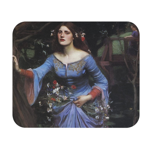 Romantic Mouse Pad with Victorian aesthetic art, desk and office decor featuring romantic Victorian designs.