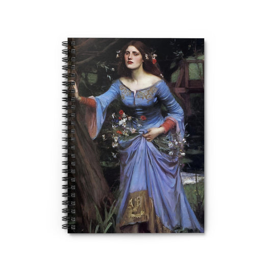Romantic Notebook with Victorian aesthetic cover, perfect for love notes, showcasing elegant Victorian designs.