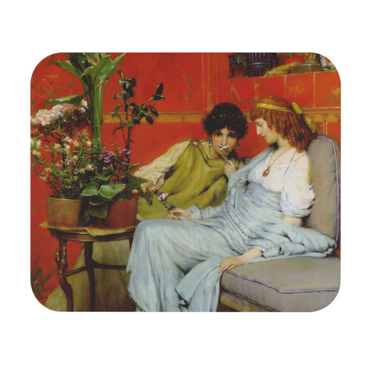 Secret Lives Mouse Pad featuring a Victorian era theme, perfect for desk and office decor.