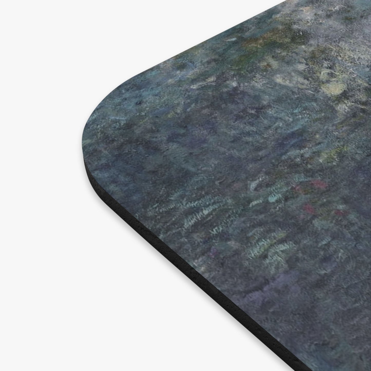 Serene Peaceful Vintage Mouse Pad Design Close Up