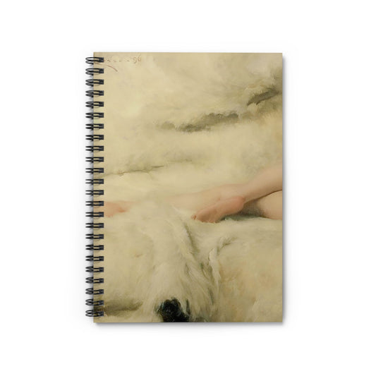 Soft Aesthetic Notebook with love and romance cover, great for capturing thoughts and dreams, featuring romantic and soft designs.