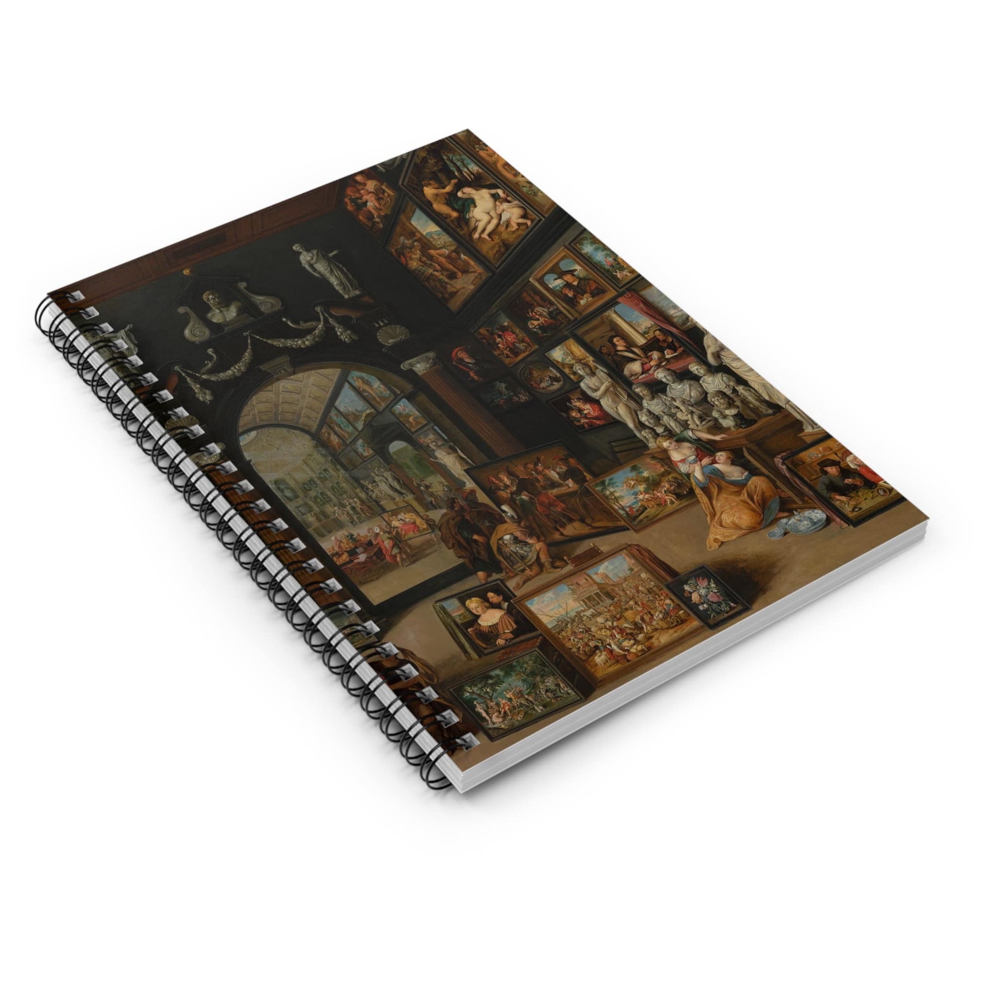 Renaissance Spiral Notebook Displayed on Desk