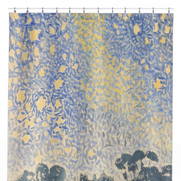 Starry Sky Shower Curtain Close Up, Landscapes Shower Curtains