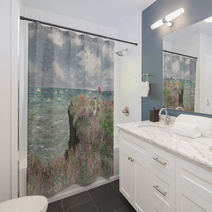 Summer Seascape Shower Curtain Best Bathroom Decorating Ideas for Seascapes Decor