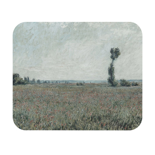 Tranquil Landscape Mouse Pad displaying Monet floral peace, adding serenity to desk and office decor.