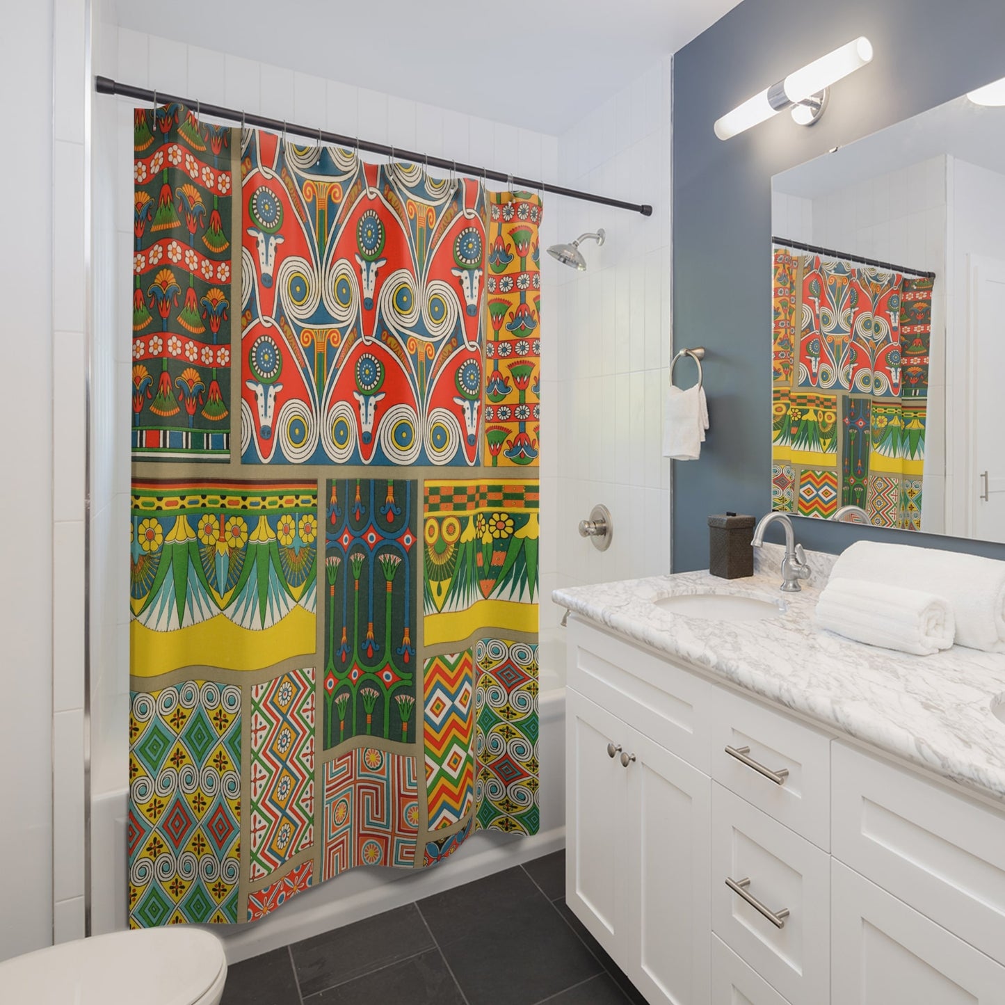 Unique Designs Shower Curtain Best Bathroom Decorating Ideas for Abstract Decor