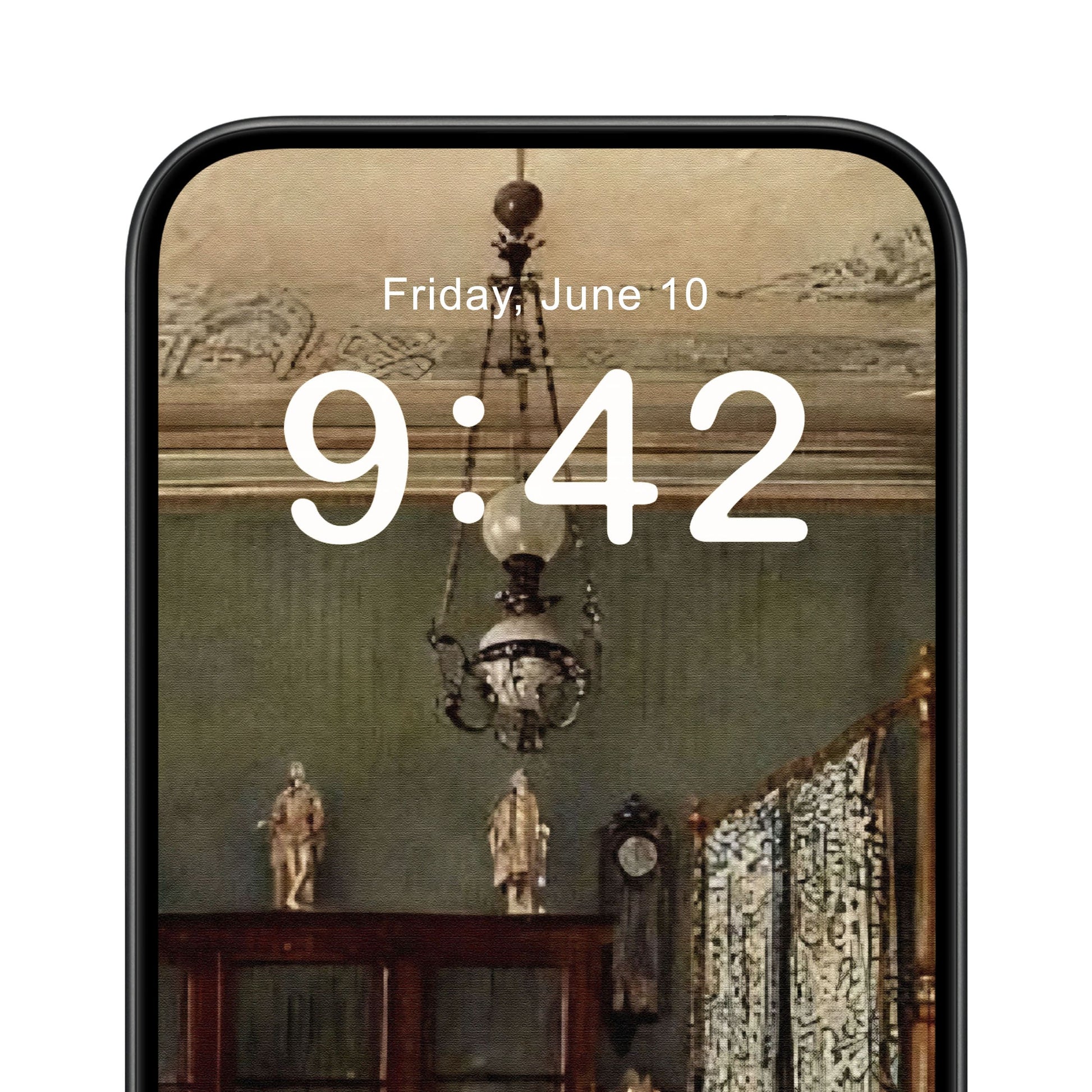 Victorian Room Aesthetic Phone Wallpaper Close Up