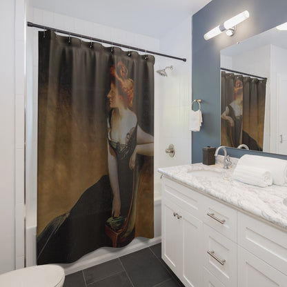 Victorian Woman Shower Curtain Best Bathroom Decorating Ideas for Victorian Decor