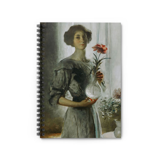 Victorian Floral Notebook with Impressionism cover, great for journaling and planning, highlighting Impressionist floral designs.