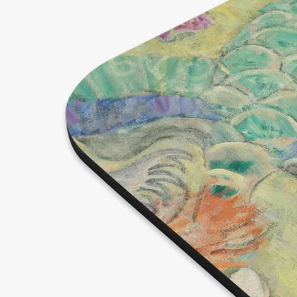 Whimsical Vintage Mouse Pad Design Close Up