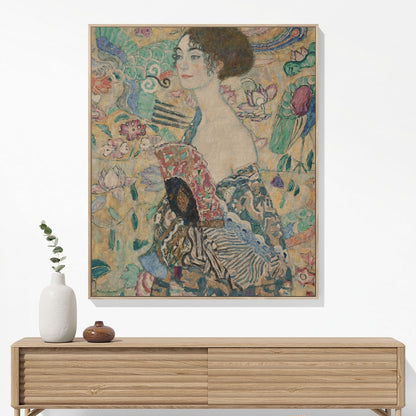 Whimsical Woven Blanket Woven Blanket Hanging on a Wall as Framed Wall Art