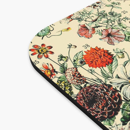 Wildflower Vintage Mouse Pad Design Close Up