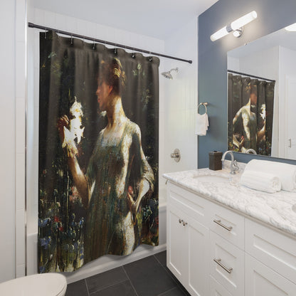 Wildflowers Shower Curtain Best Bathroom Decorating Ideas for Victorian Decor