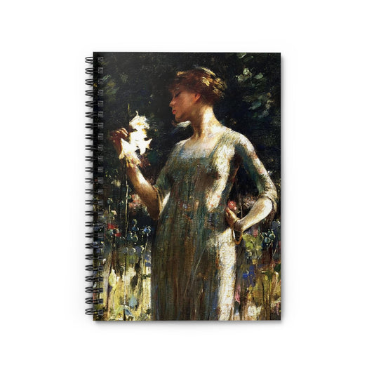 Wildflowers Notebook with Floral Impressionist cover, perfect for journaling and planning, showcasing beautiful floral impressionist artwork.