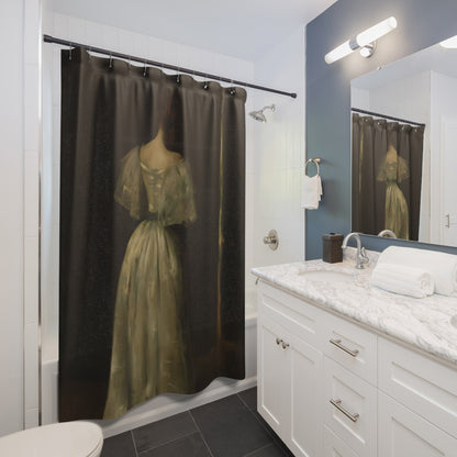 Woman in a White Dress Shower Curtain Best Bathroom Decorating Ideas for Victorian Decor